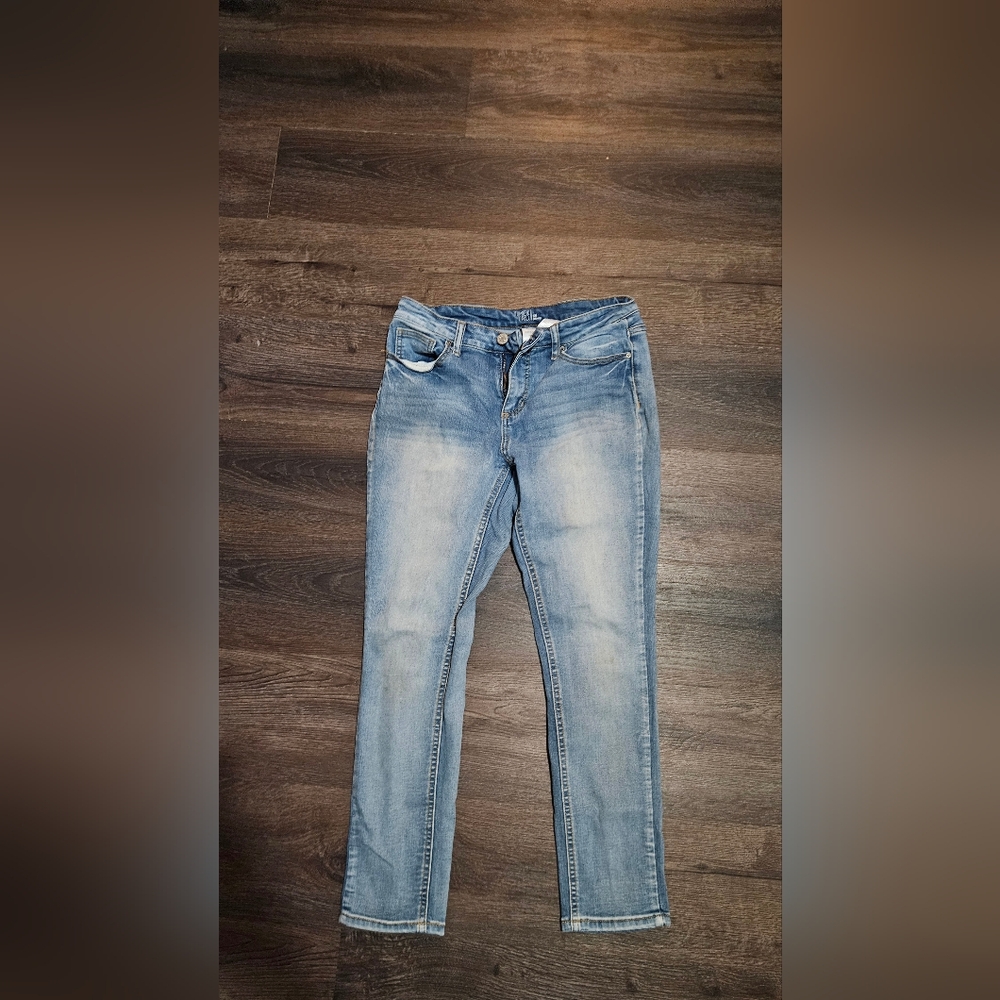 Time and Tru Light Blue Straight Leg Jeans